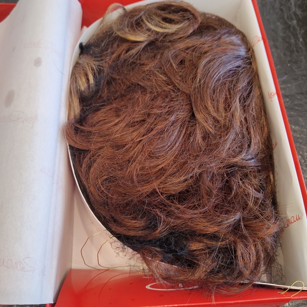 Jon Renau 5341 Bianca Wig 27mbf Strawberry Blonde Auburn Short Synthetic New - Picture 6 of 8